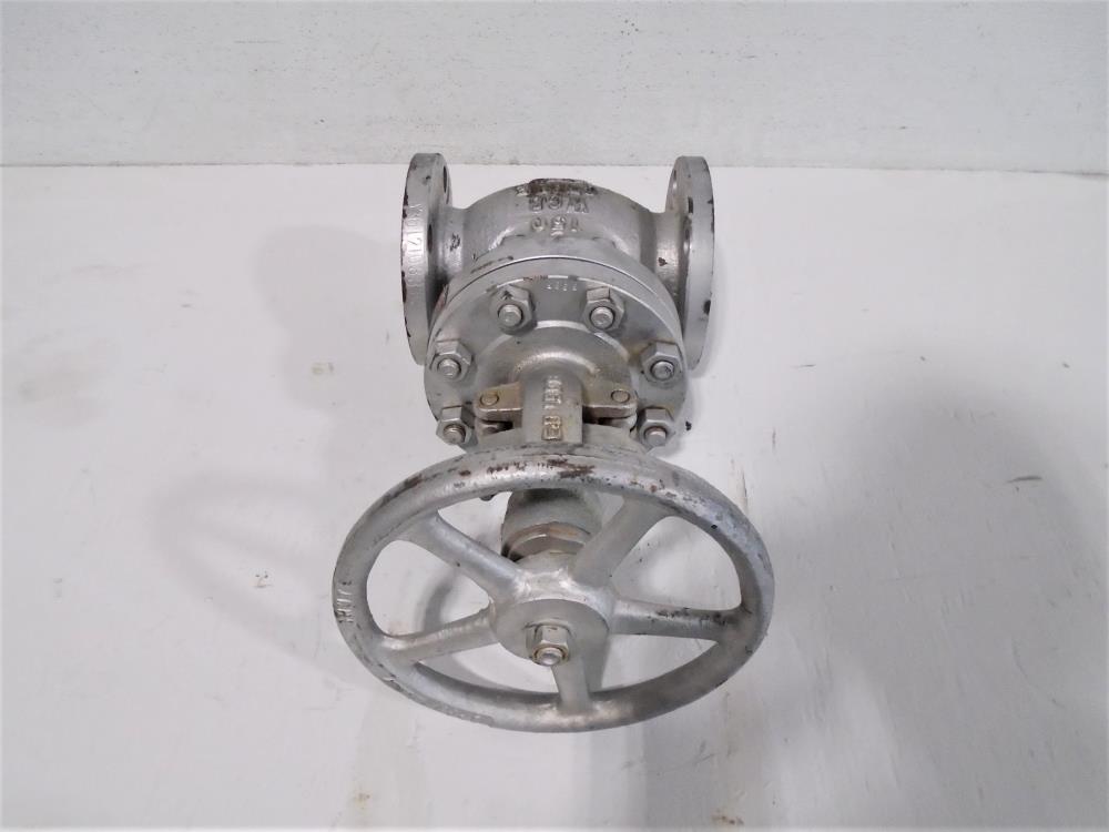 Crane 2" 150# WCB Globe Valve, 143 XU